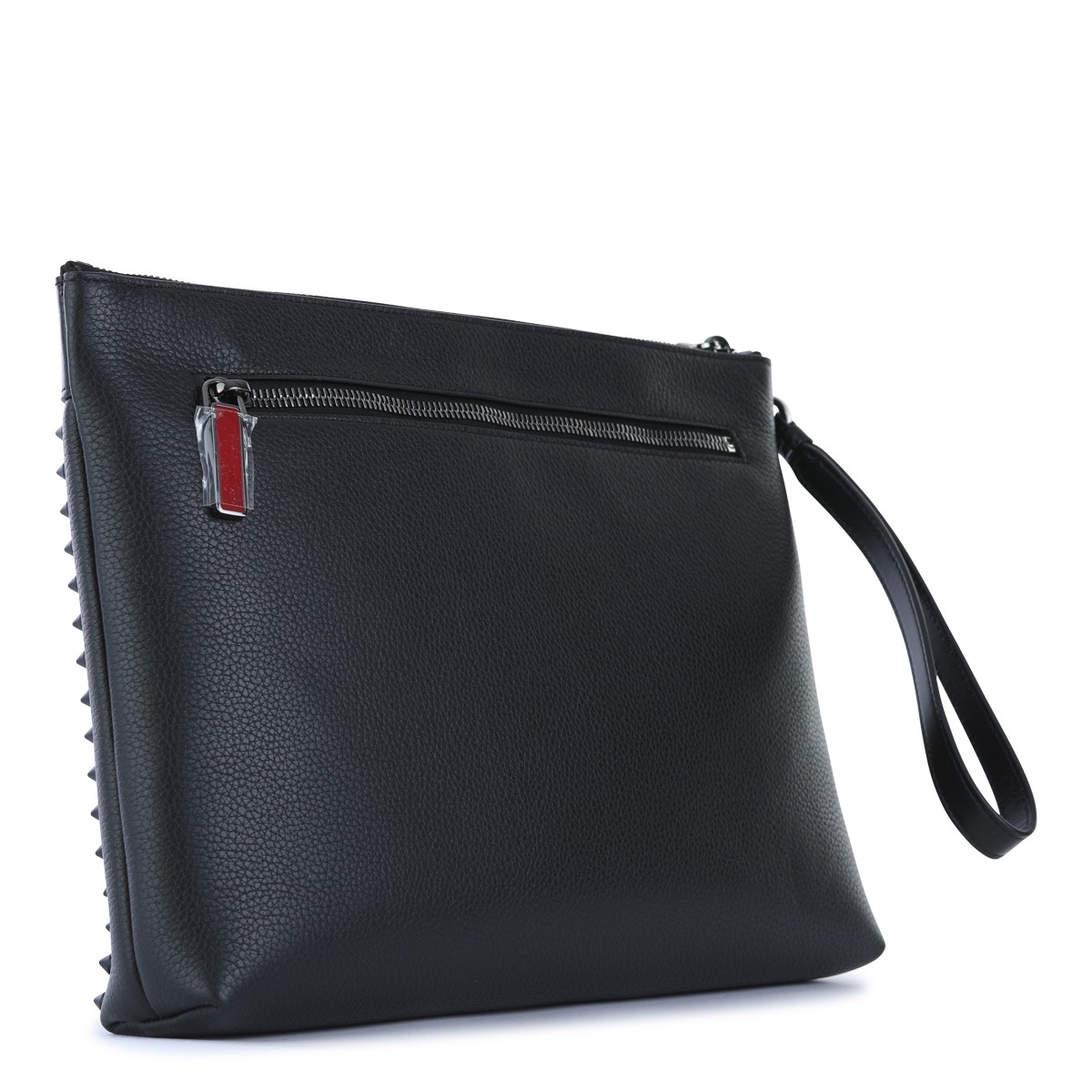 BLACK LEATHER POUCH