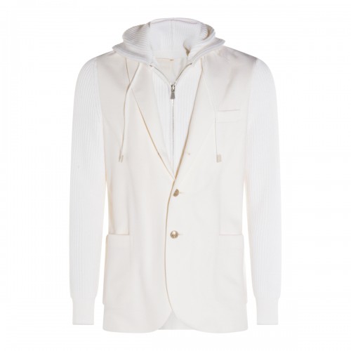 IVORY WOOL BLAZER