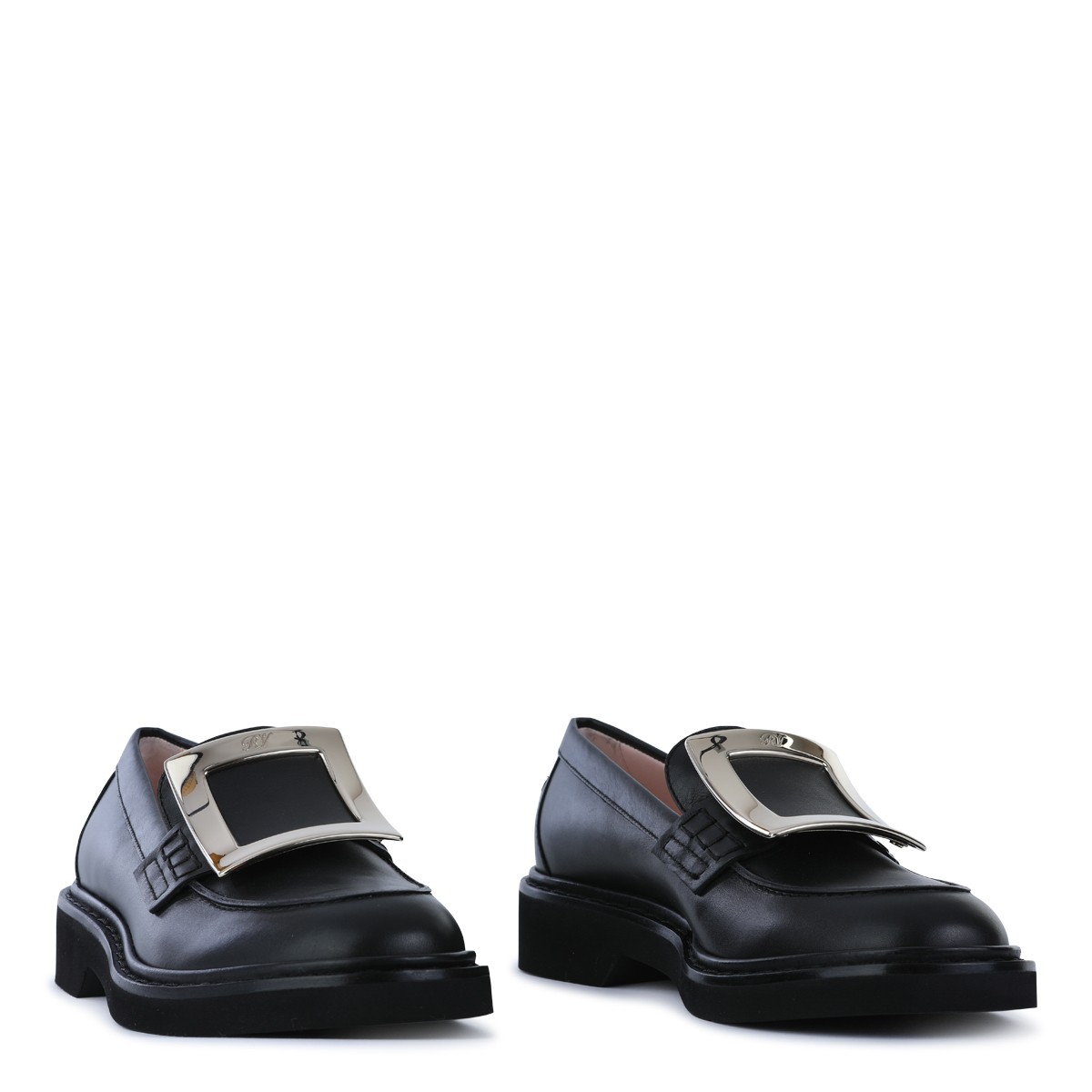 BLACK LEATHER LOAFERS BLACK LEATHER LOAFERS