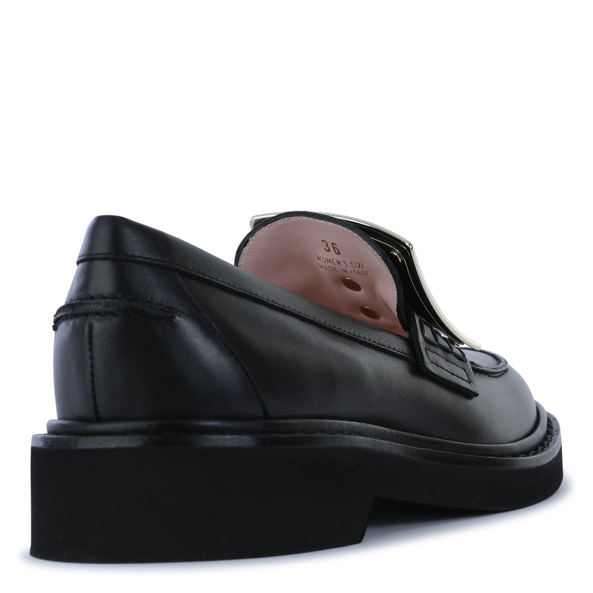 BLACK LEATHER LOAFERS BLACK LEATHER LOAFERS