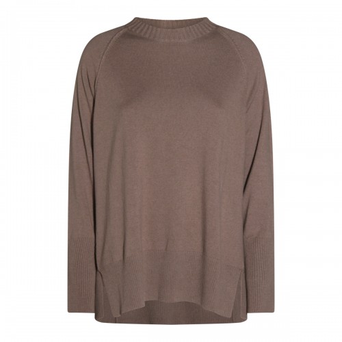 BROWN WOOL PUBLIO CORNELIO KNITWEAR