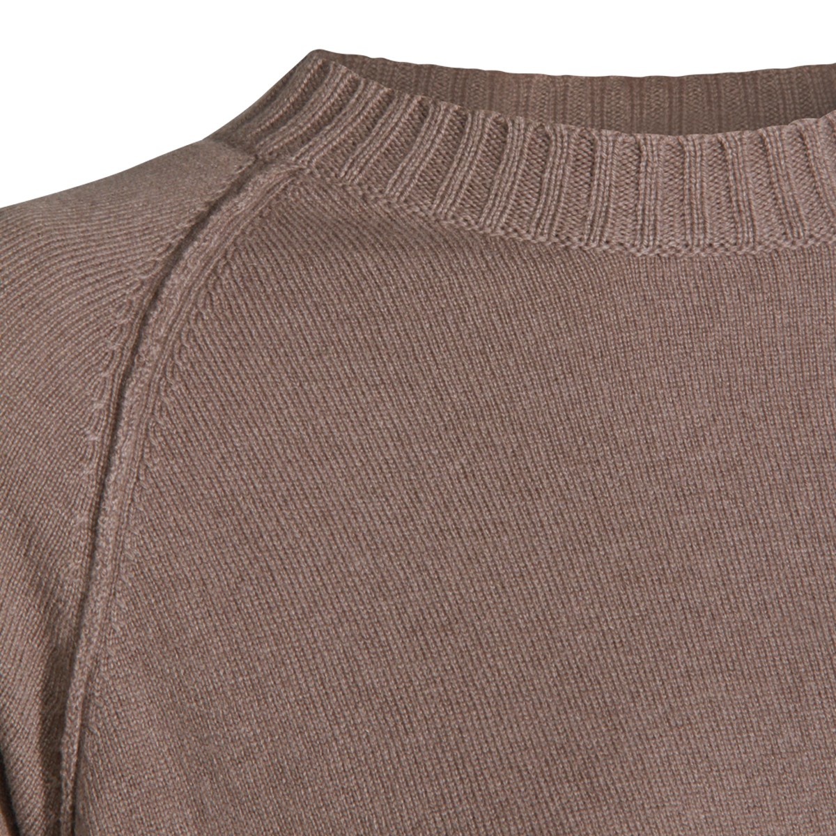 BROWN WOOL PUBLIO CORNELIO KNITWEAR