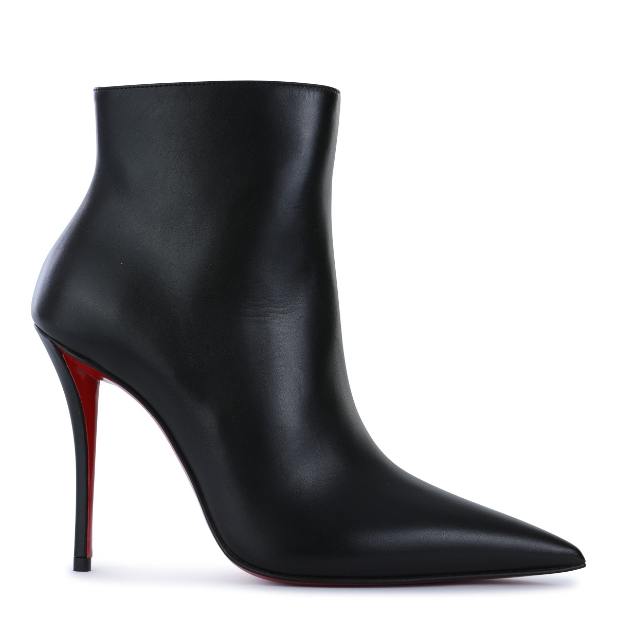 BLACK LEATHER MISS Z BOOTS