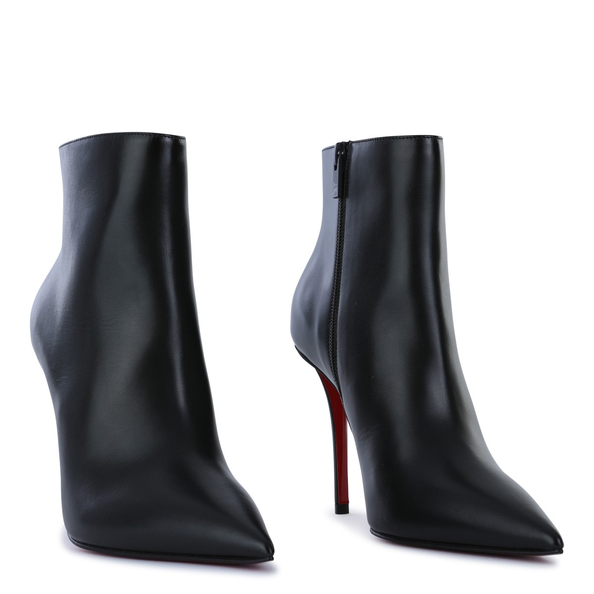 BLACK LEATHER MISS Z BOOTS BLACK LEATHER MISS Z BOOTS