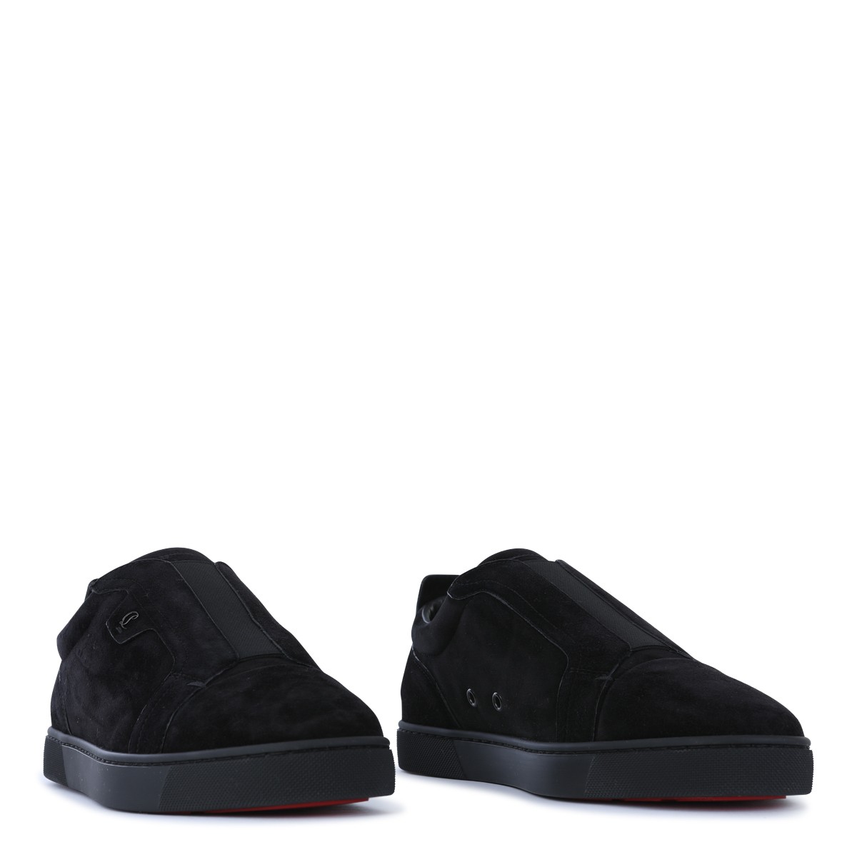 BLACK LEATHER ST LOUIS SNEAKERS