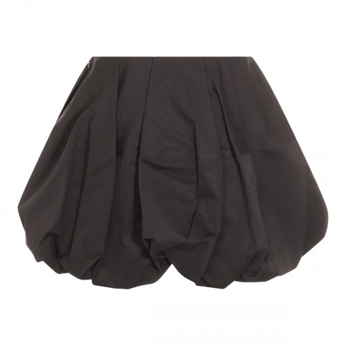 BLACK COTTON SKIRT 2