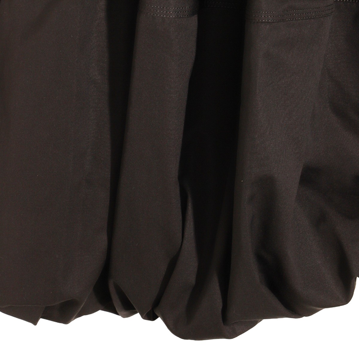 BLACK COTTON SKIRT