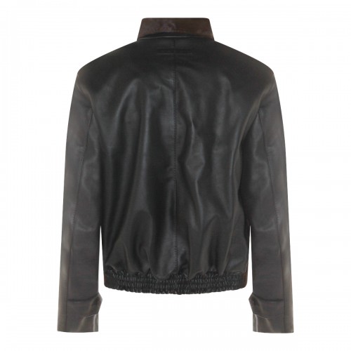 BLACK LEATHER JACKET