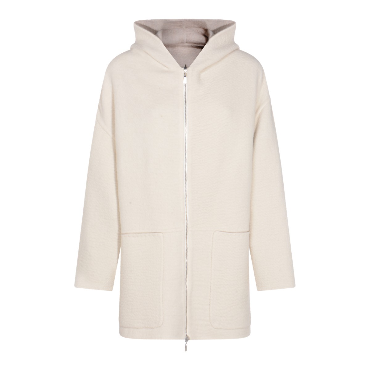 BEIGE WOOL KNITWEAR