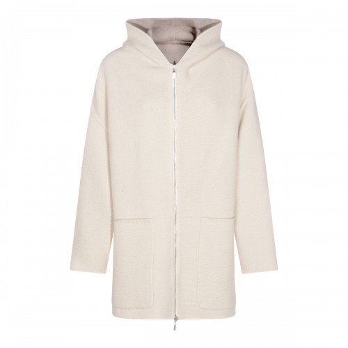 BEIGE WOOL KNITWEAR