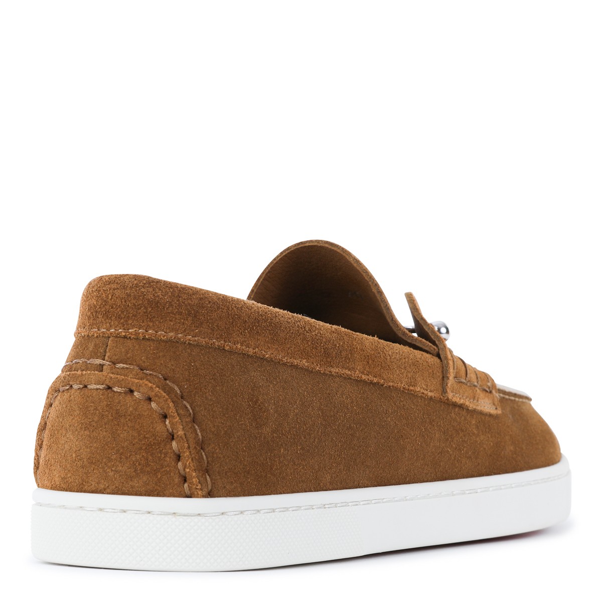 BROWN LEATHER CHAMBELIBOAT LOAFERS