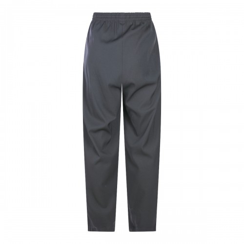 BLACK WOOL PANTS