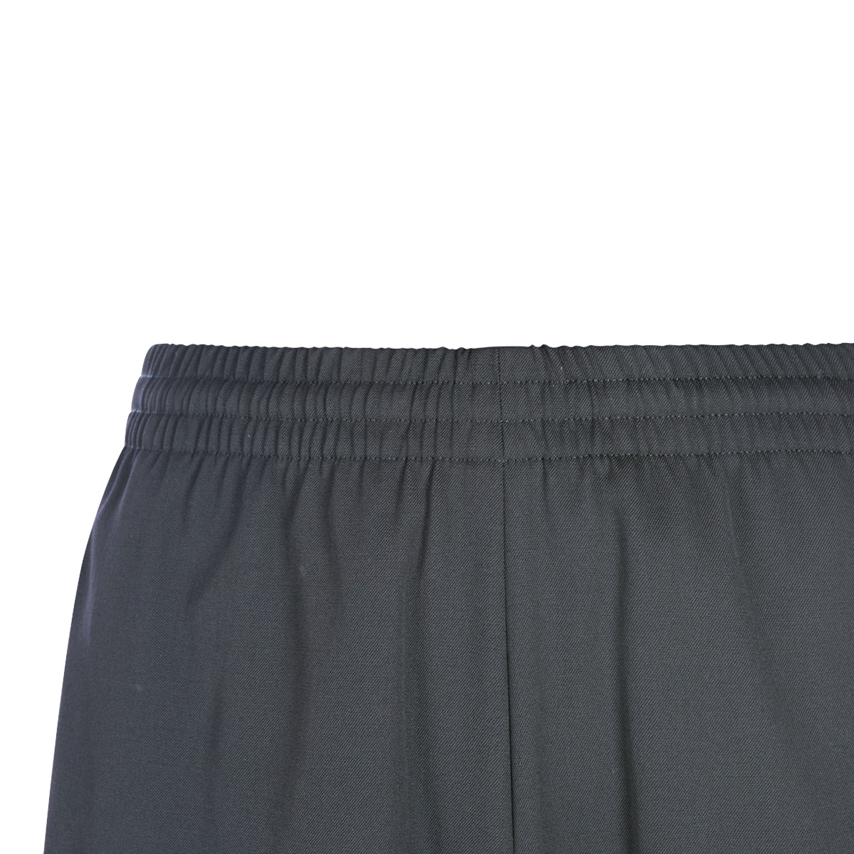 BLACK WOOL PANTS