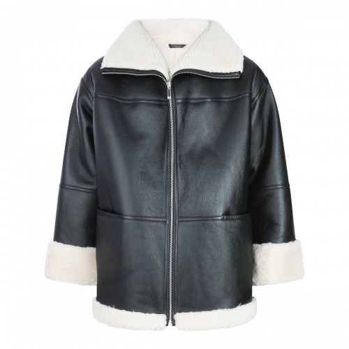 BLACK LEATHER JACKET