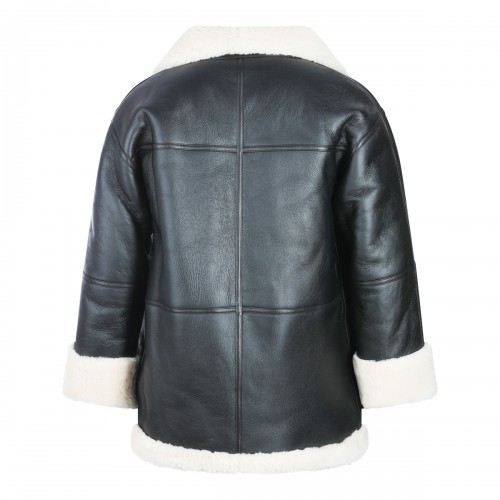 BLACK LEATHER JACKET