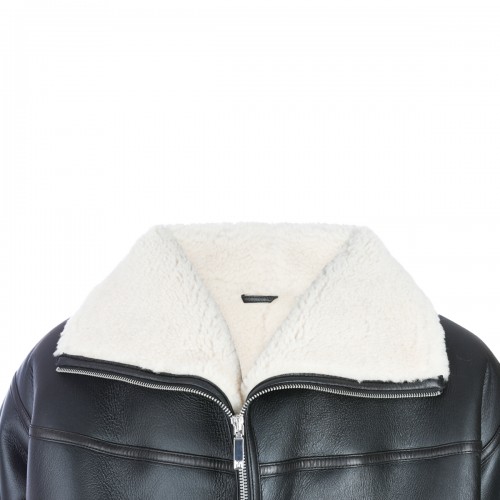 BLACK LEATHER JACKET