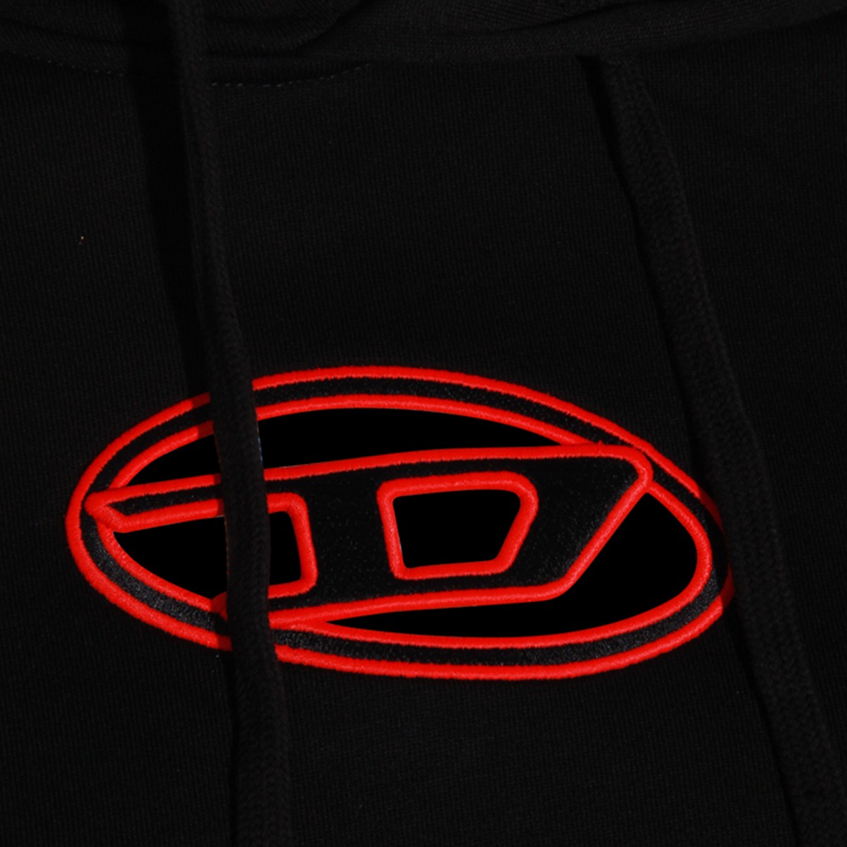 BLACK COTTON F-SLIMMY SWEATSHIRT