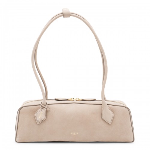 BEIGE LEATHER TECKLE MEDIUM...