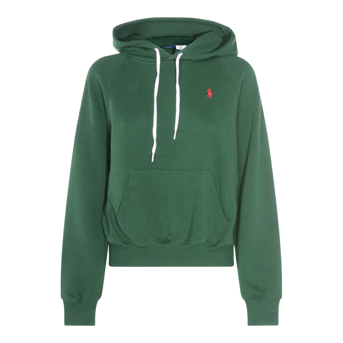 GREEN COTTON SWEATSHIRT