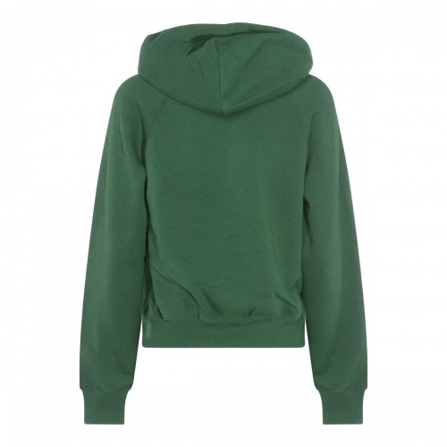GREEN COTTON SWEATSHIRT 2