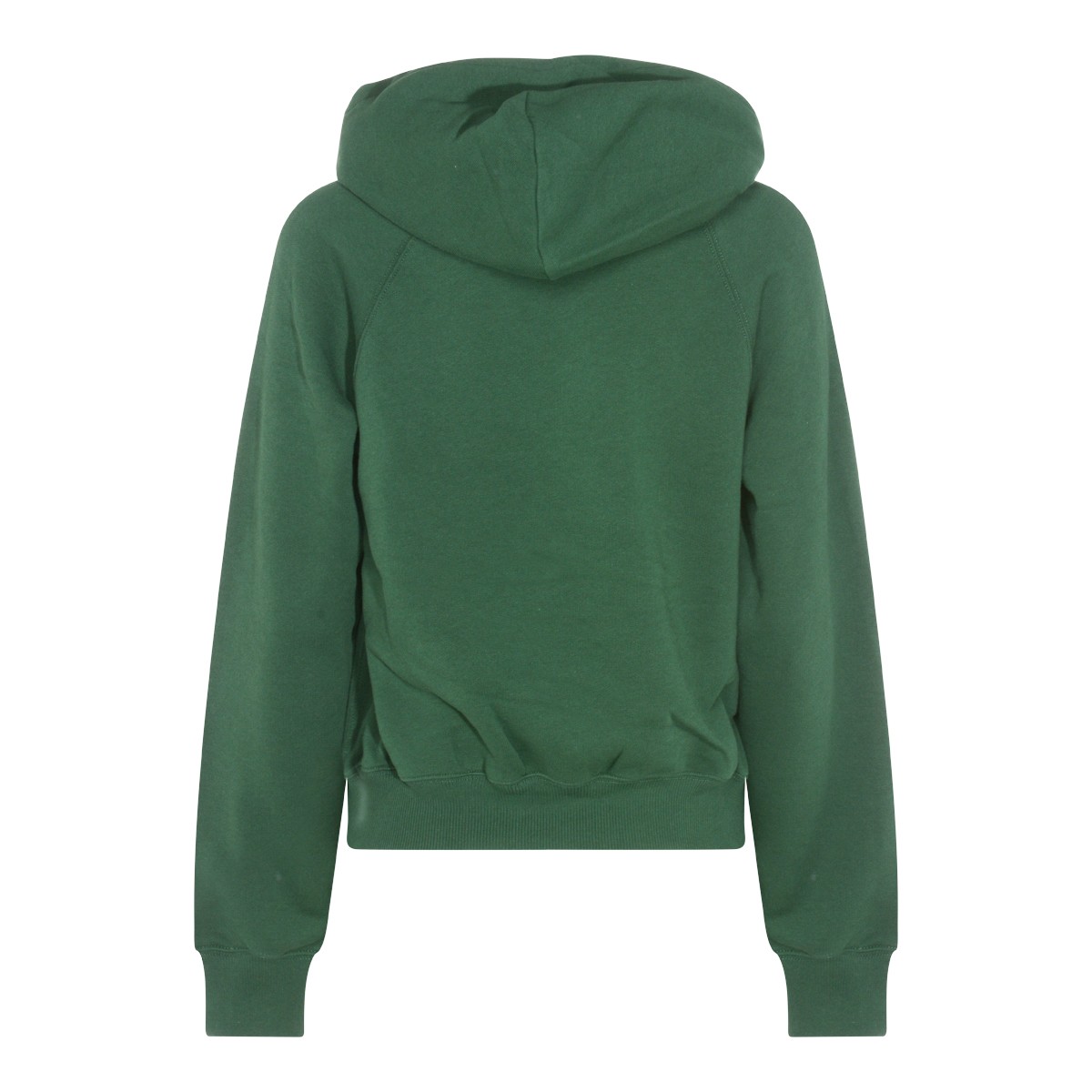 GREEN COTTON SWEATSHIRT