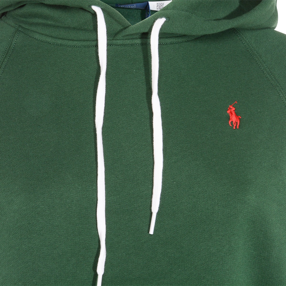 GREEN COTTON SWEATSHIRT