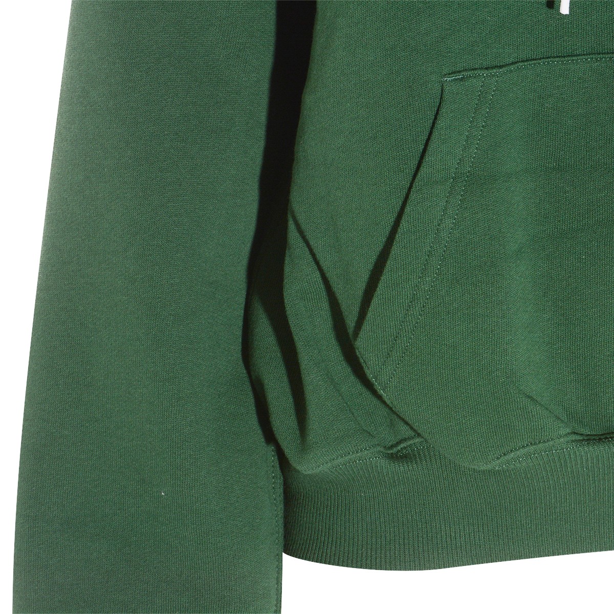 GREEN COTTON SWEATSHIRT