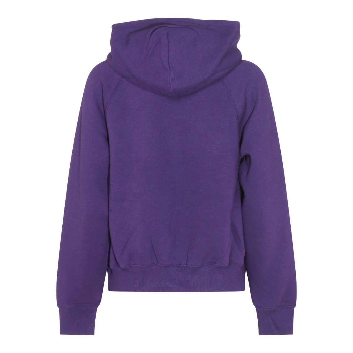 PURPLE COTTON SWEATSHIRT
