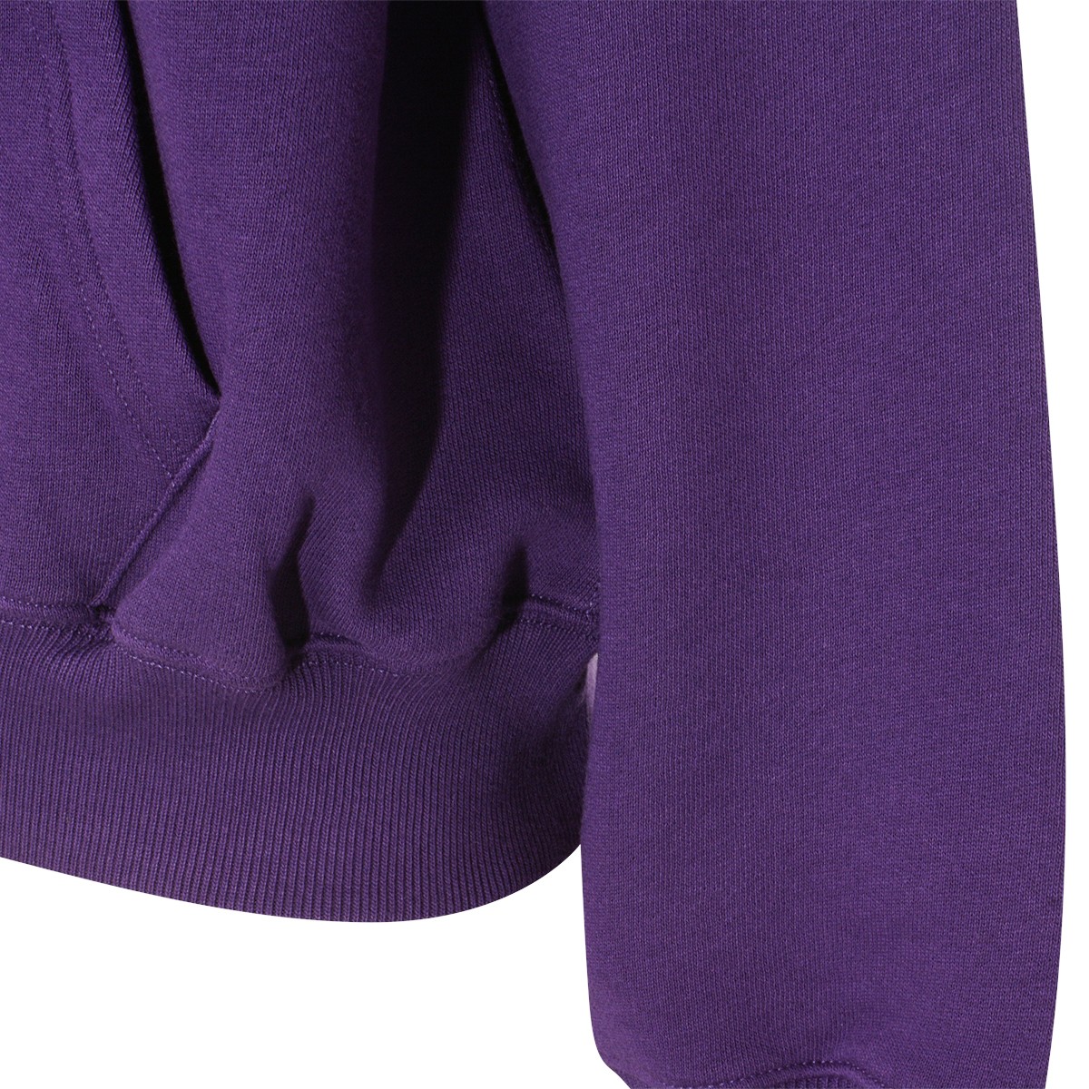 PURPLE COTTON SWEATSHIRT