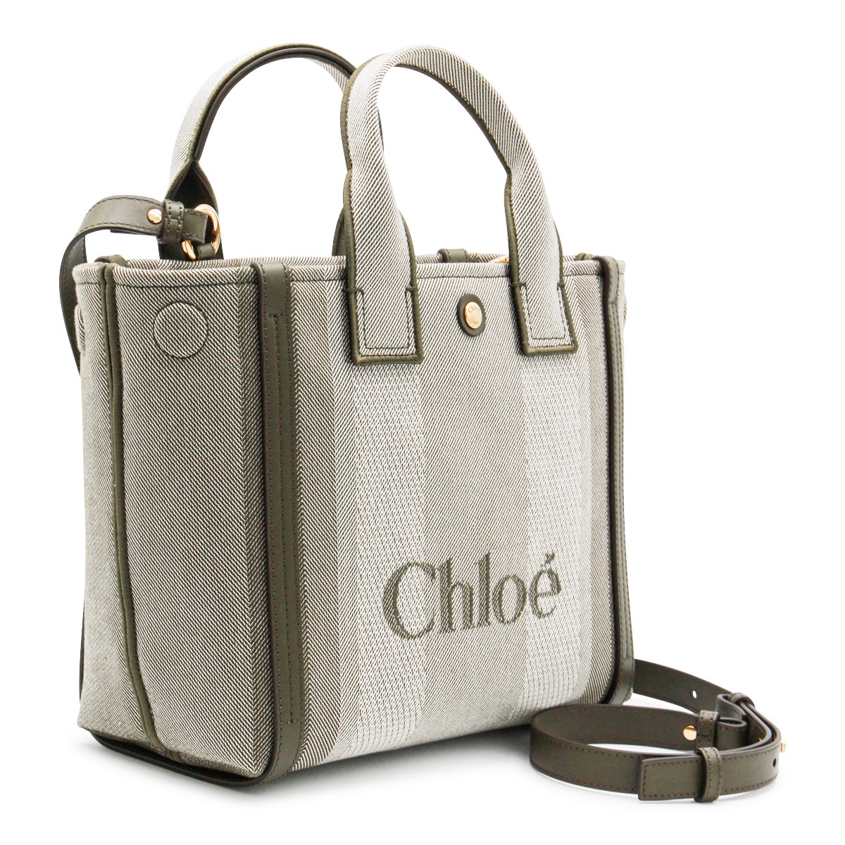 LIGHT GREY CARRY TOTE
