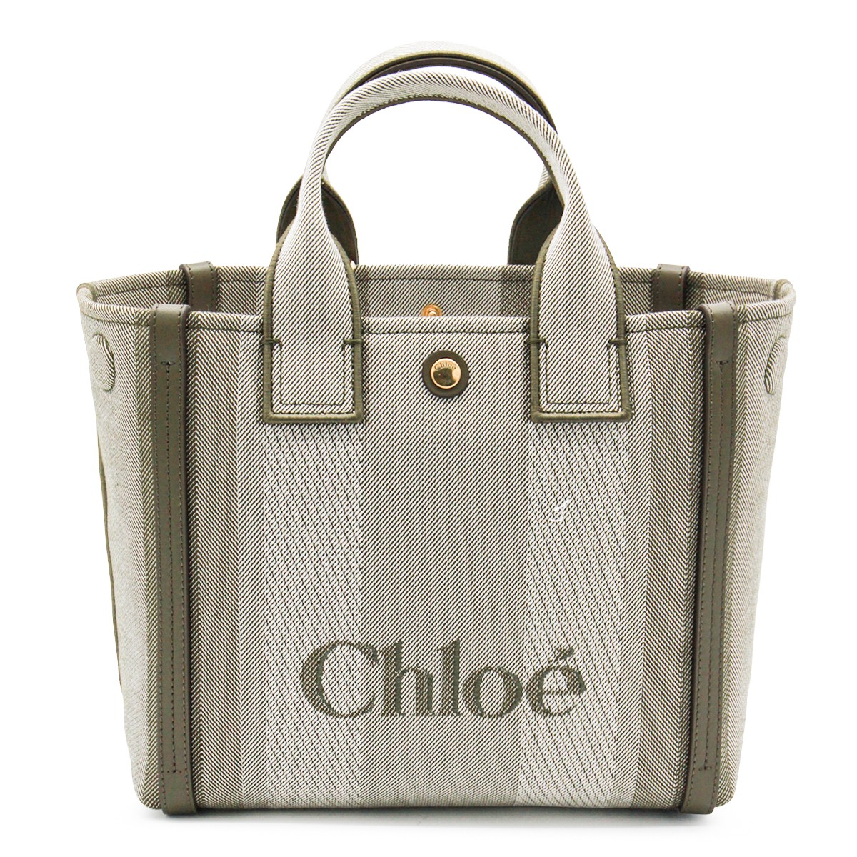 LIGHT GREY CARRY TOTE