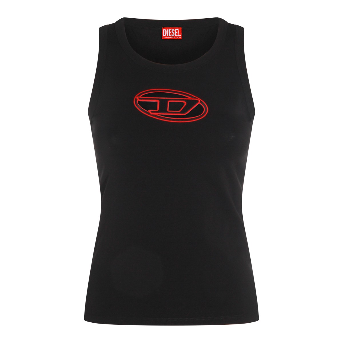 BLACK COTTON T-LYNYS-OD TOP