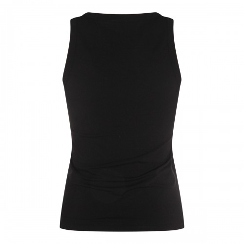 BLACK COTTON T-LYNYS-OD TOP