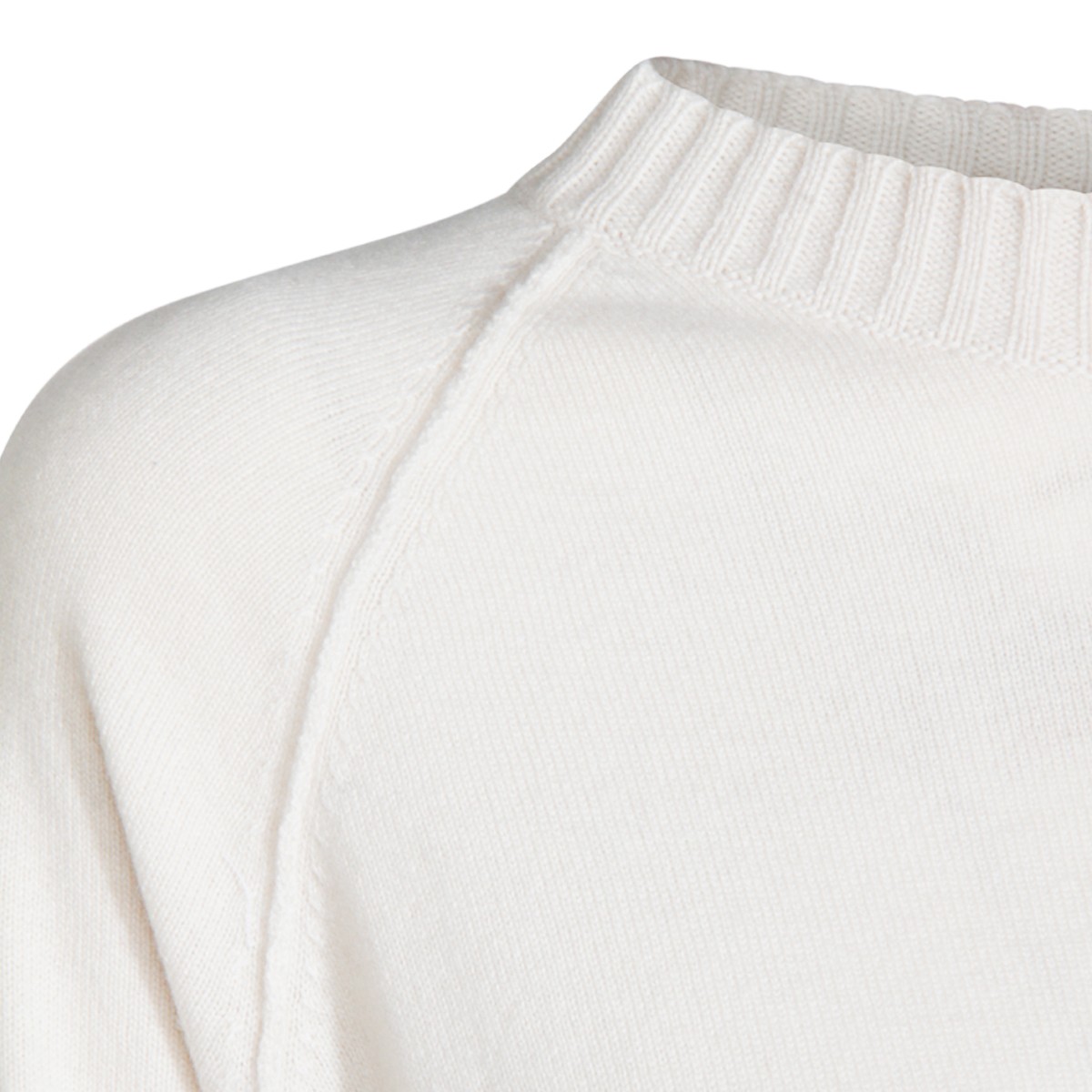 WHITE WOOL PUBLIO CORNELIO KNITWEAR