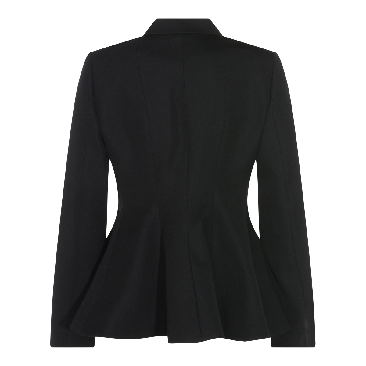 BLACK WOOL BLAZER
