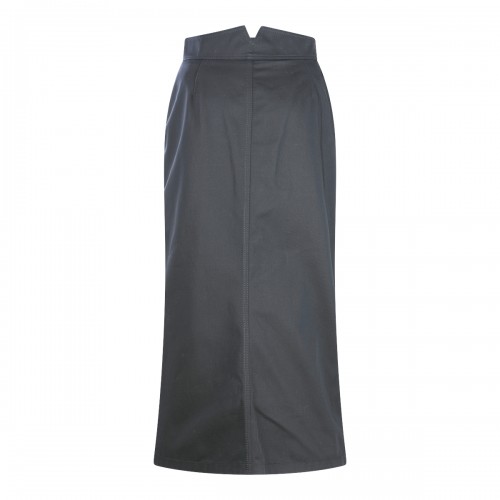BLACK COTTON SKIRT