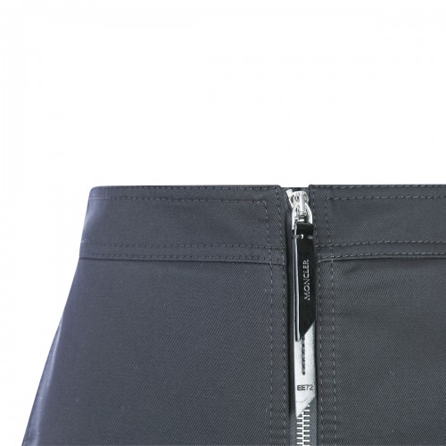 BLACK COTTON SKIRT