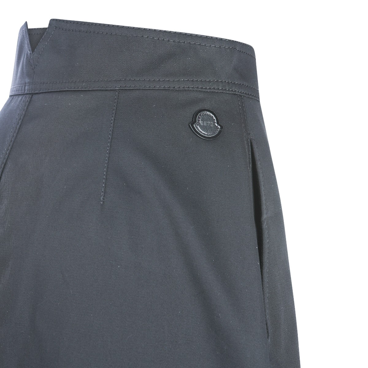BLACK COTTON SKIRT
