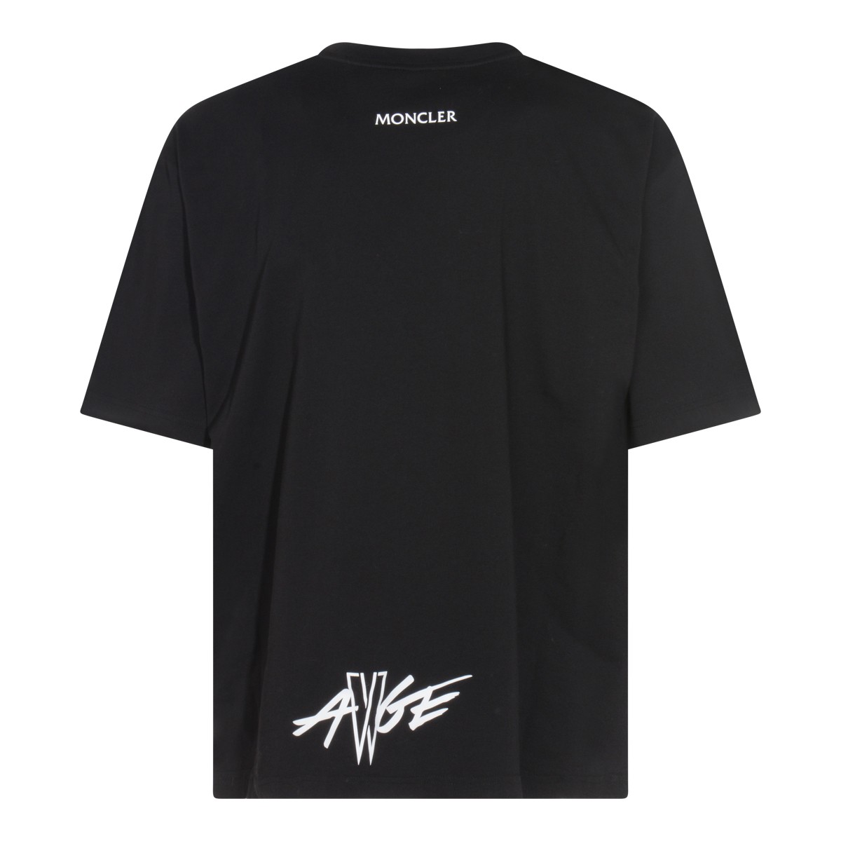 BLACK COTTON T-SHIRT