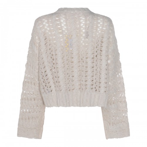 BEIGE WOOL SEVERINA KNITWEAR 2