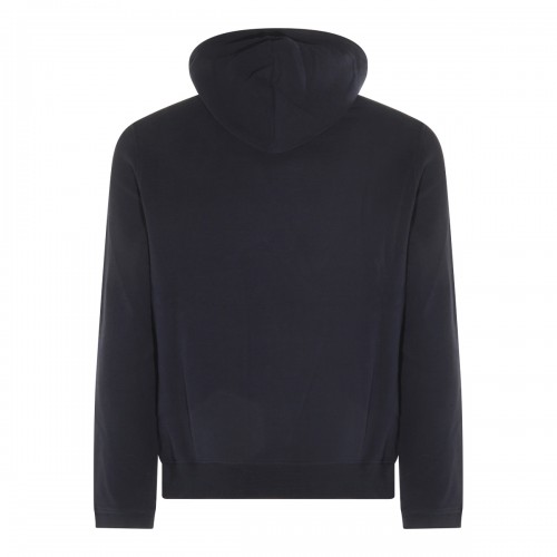 BLUE COTTON CASUAL JACKET