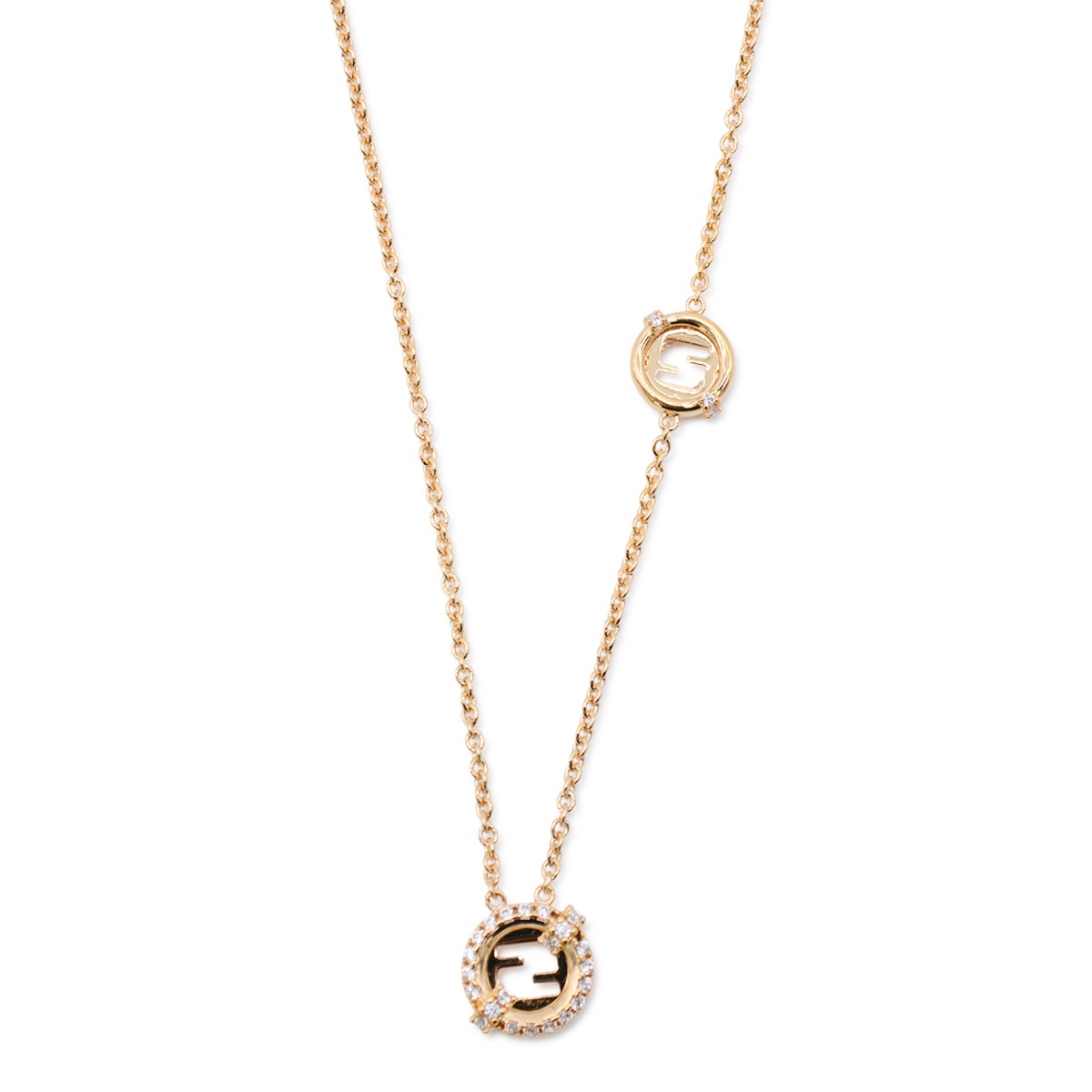 GOLD METAL EVER ROUND NECKLACE