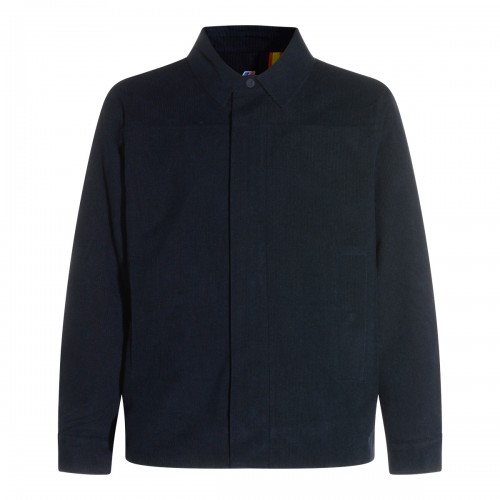 DARK BLUE SHARY CORDURIY CASUAL JACKET