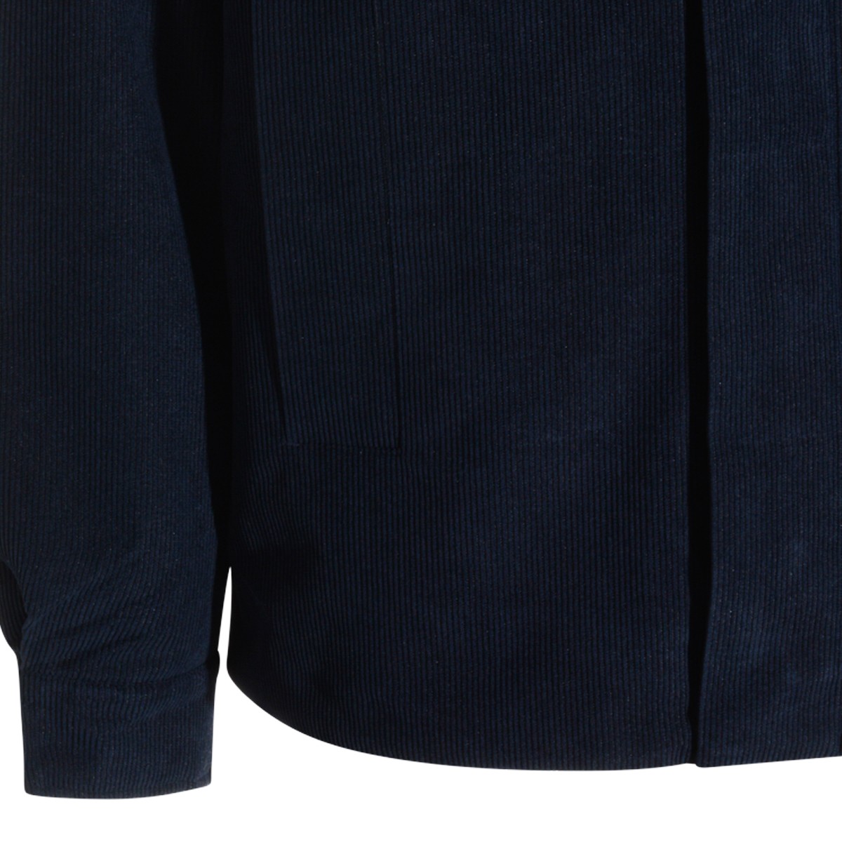 DARK BLUE SHARY CORDURIY CASUAL JACKET