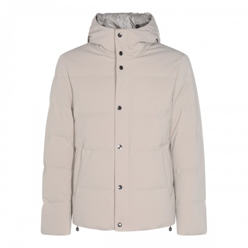 BEIGE DOWN JACKET