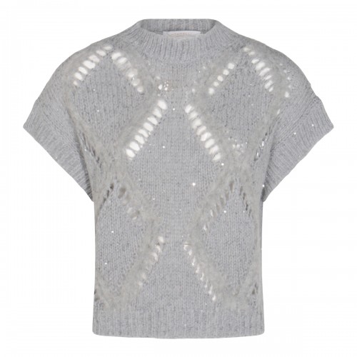 GREY WOOL TARQUINIO KNITWEAR