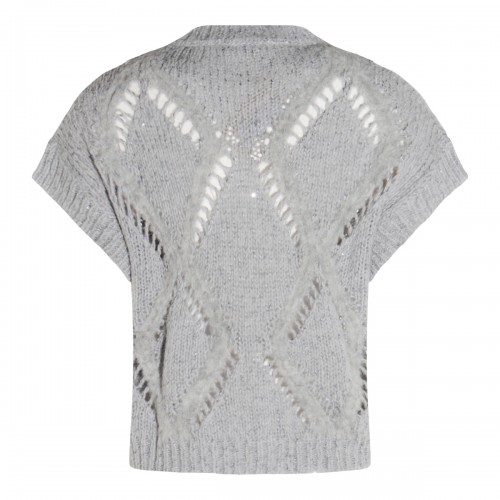 GREY WOOL TARQUINIO KNITWEAR 2