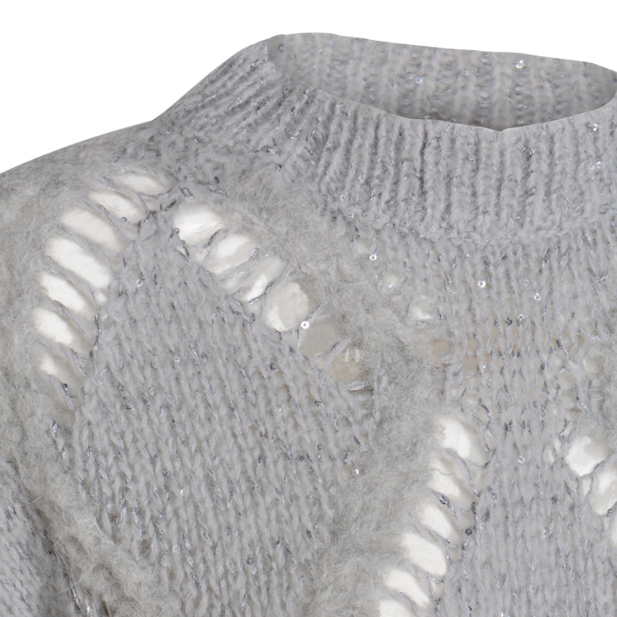 GREY WOOL TARQUINIO KNITWEAR