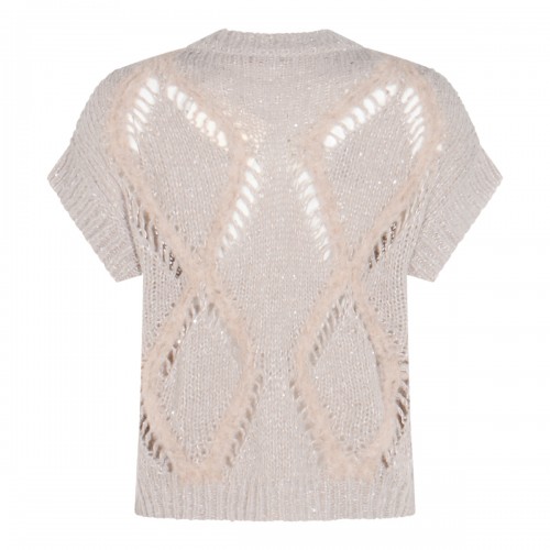BEIGE WOOL TARQUINIO KNITWEAR