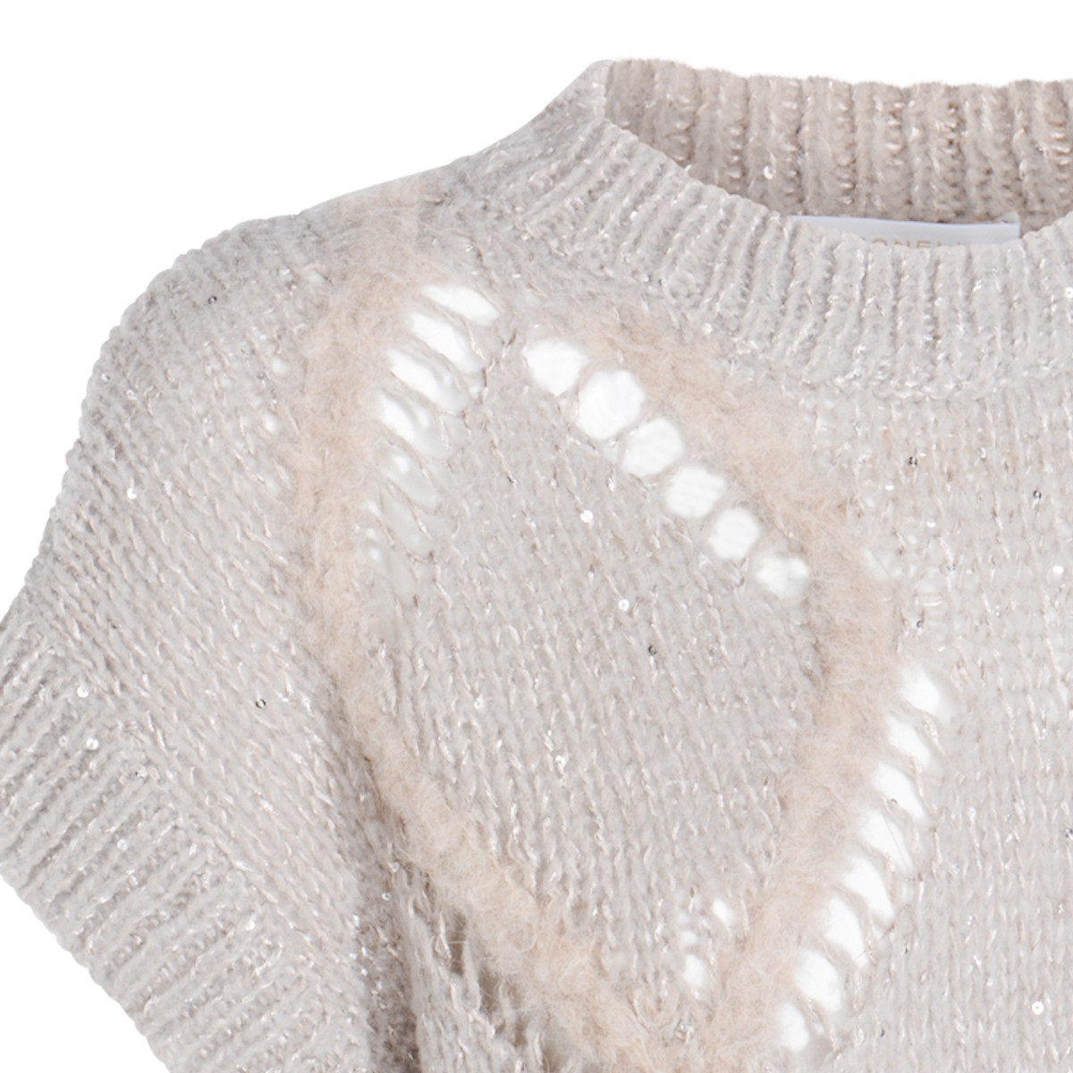 BEIGE WOOL TARQUINIO KNITWEAR
